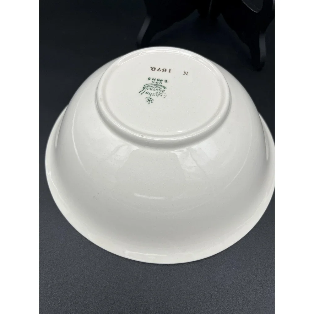 Serving Bowl Dresden Homer Laughlin Eggshell Nautilus